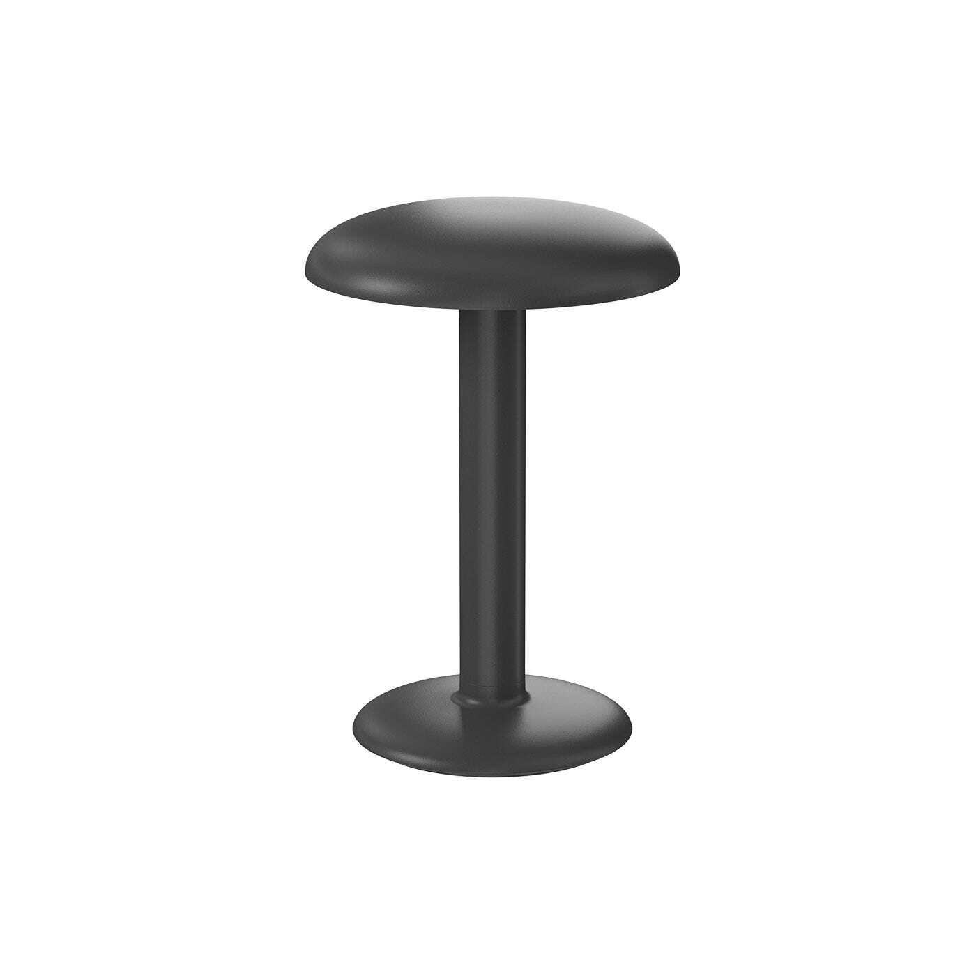 Flos Gustave LED Portable Table Lamp Matt Anthracite