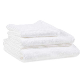 Heal's Organic Bath Towel White 70 x 140cm