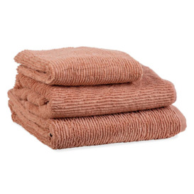 Heal's Organic Hand Towel Putty Pink 50 x 100cm