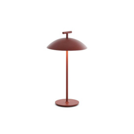 Kartell Geen-A LED Portable Table Lamp Brick Red