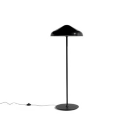 Hay Pao Steel Floor Lamp Soft Black
