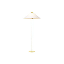 Gubi 9602 Floor Lamp Brass/Canvas - thumbnail 1