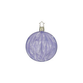 Inge's Christmas Decor Glass Symphony of Colour Bauble 8cm Lilac