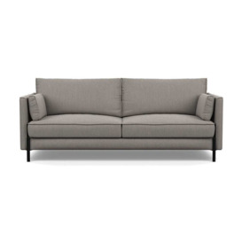 Heal's Tortona 3 Seater Sofa Broad Weave Pebble - thumbnail 1