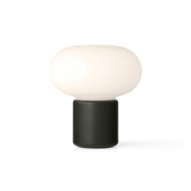 New Works Karl-Johan LED Portable Table Lamp Forest Green - thumbnail 1