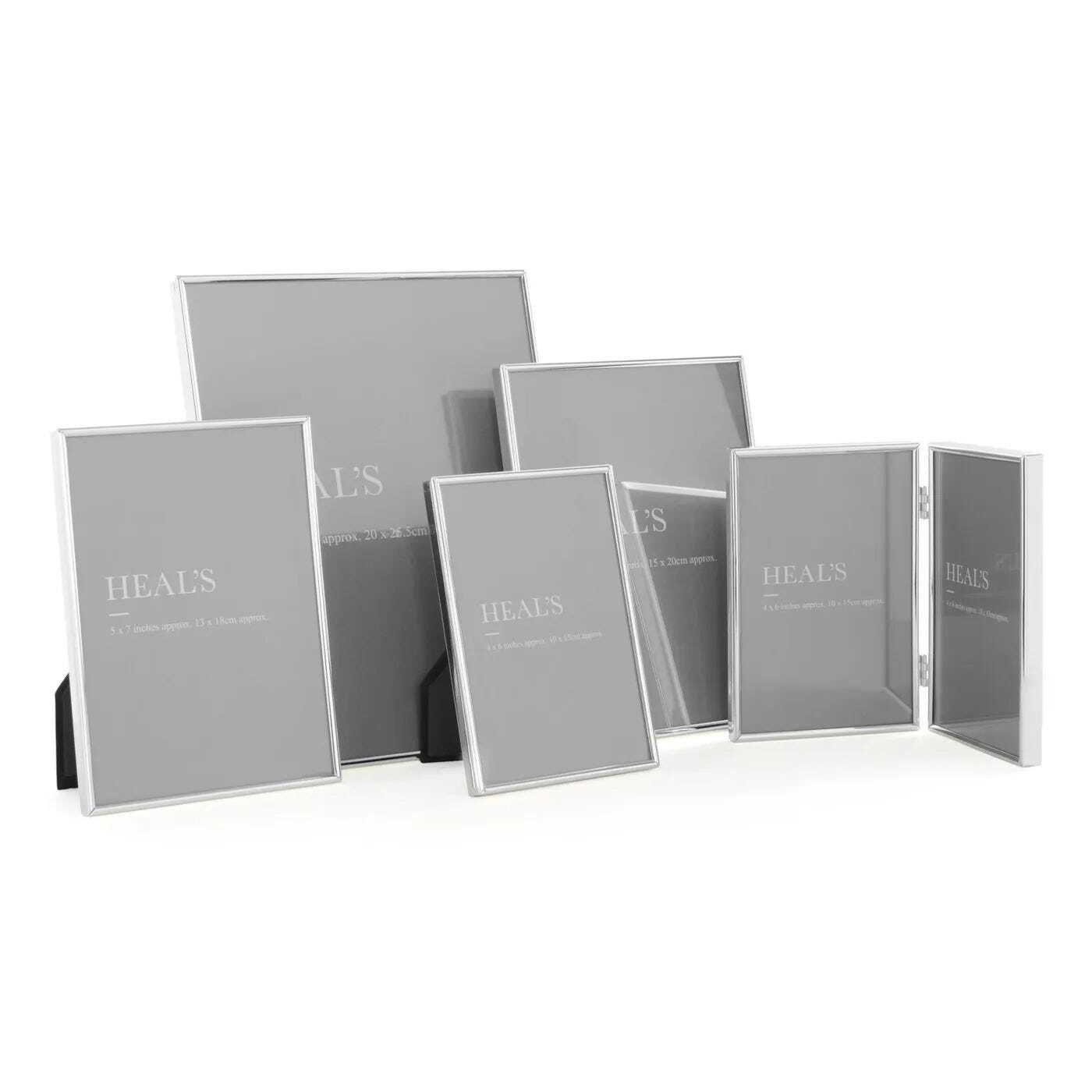 Heal's Simple Silver Plated Medium Photo Frame