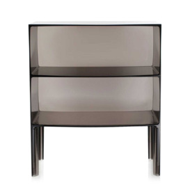 Kartell Ghost Buster Large Side Table In Transparent Fume - thumbnail 1