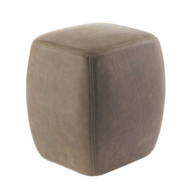 Riva 1920 Betty Pouf Taupe Leather