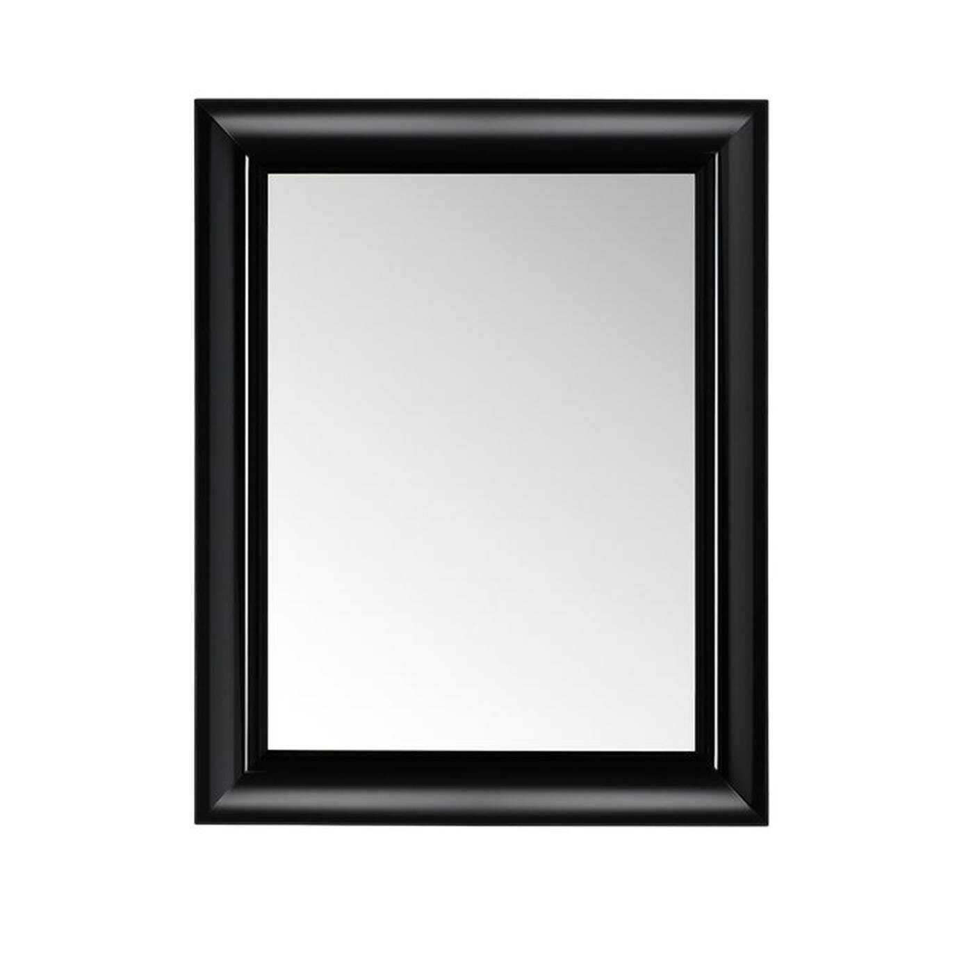 Kartell Francois Ghost Large Rectangular Black Mirror