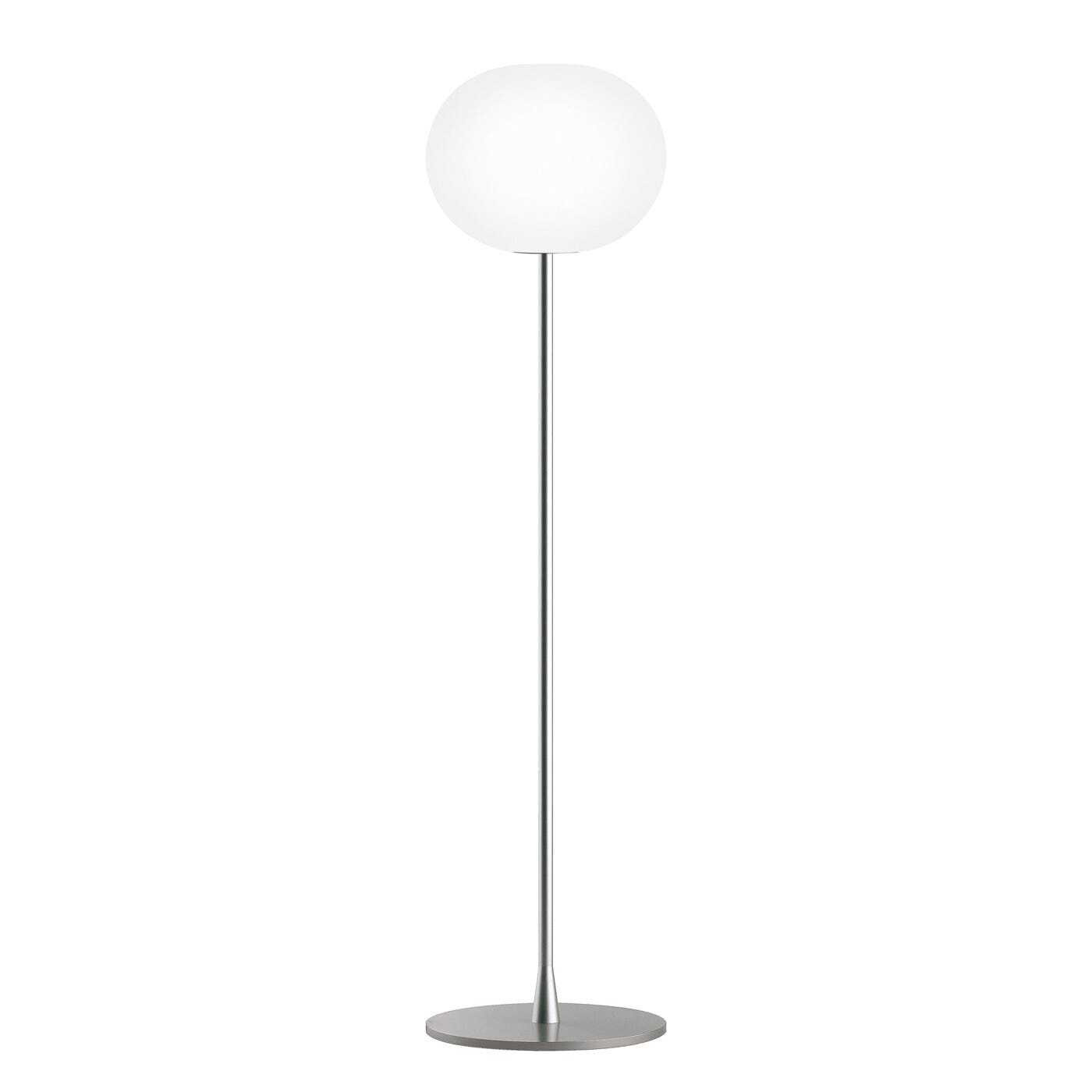 Flos Glo-Ball F1 Floor Lamp Silver - image 1