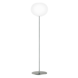 Flos Glo-Ball F2 Floor Lamp Silver