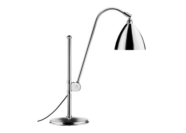 Gubi Bestlite BL1 Table Light Chrome Base Chrome Shade