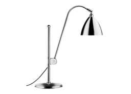 Gubi Bestlite BL1 Table Light Chrome Base Chrome Shade