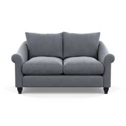 Heal's Devon 2 Seater Sofa Boucle Steel Black Feet - thumbnail 1