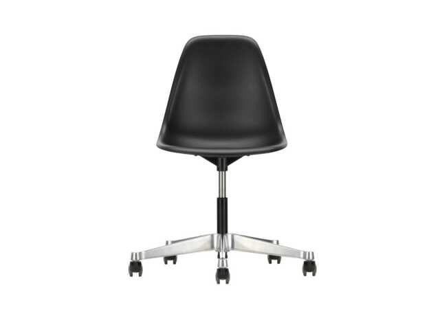 Vitra Eames PSCC Side Chair New Height Deep Black Aluminium Base - image 1