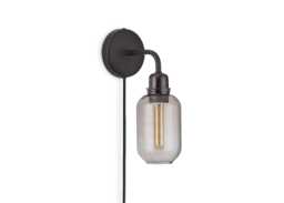 Normann Copenhagen Amp Wall LIght Smoke/Black