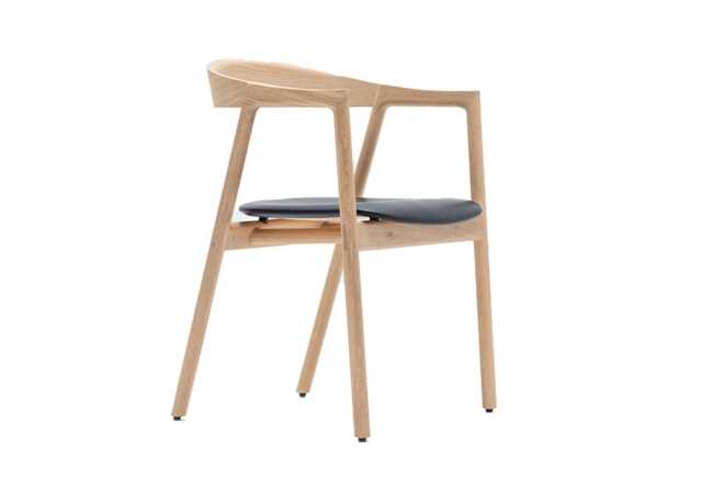 Gazzda Muna Chair Dakar Leather Black - image 1