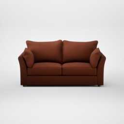 Heal's Tailor 3 Seater Sofa Smart Cotton Linen Rust Natural Feet - thumbnail 2