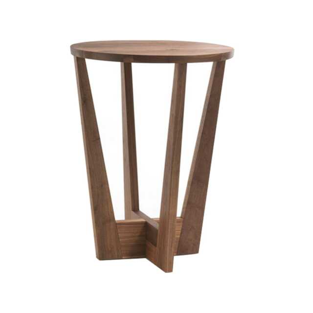 Riva 1920 Parla Small Bar Table Walnut