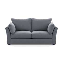 Heal's Tailor 3 Seater Sofa Boucle Steel Black Feet