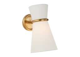 Visual Comfort Clarkson Wall Light Antique Brass