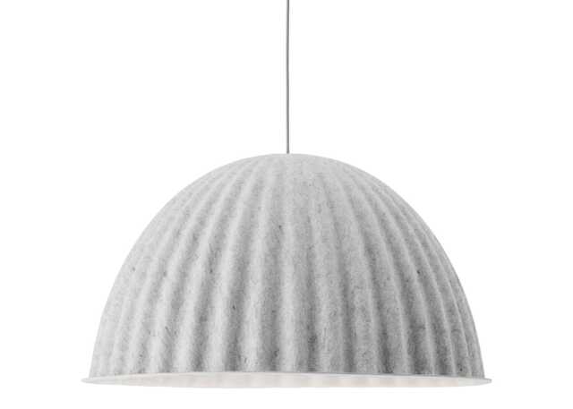 Muuto Under The Bell Pendant Light White Melange 82cm