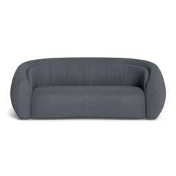 Heal's Flora 3 Seater Sofa Siena Cotton Shale Grey