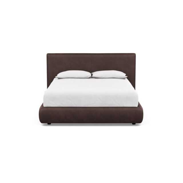 Heal's Alba Storage Bed Double Luxury Leather Coco - image 1