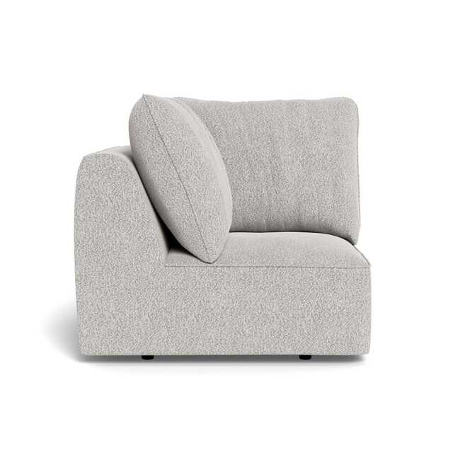 Heal's Morven Corner Unit Chunky Boucle Ecru