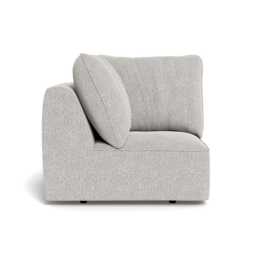 Heal's Morven Corner Unit Chunky Boucle Ecru