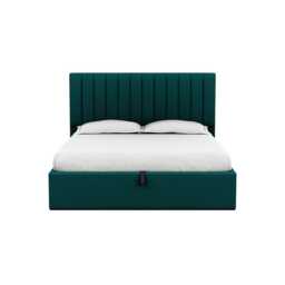 Heal's Retta Headboard (Lift Storage) Super King Brushed Cotton Pine - thumbnail 1