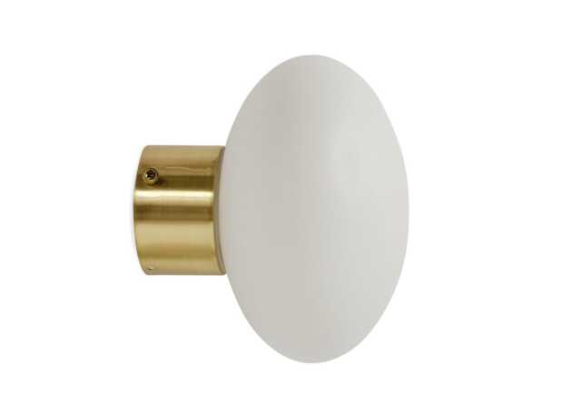 Heal's Ellipse LED Wall Light Brass IP44