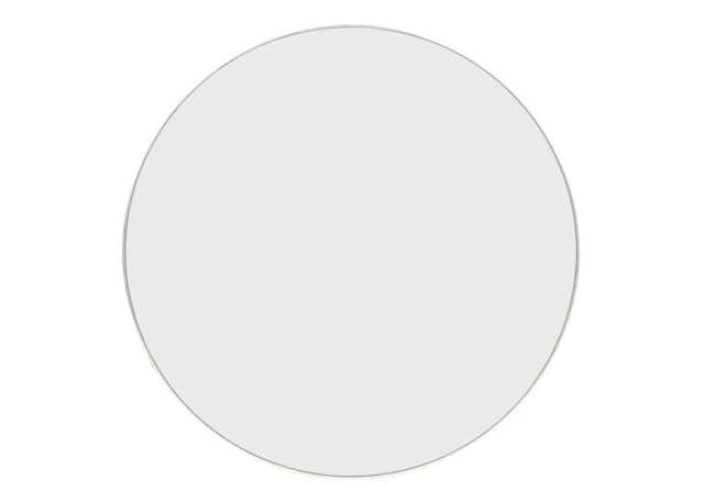 Heal's Fine Edge Mirror Round 100cm Silver - image 1