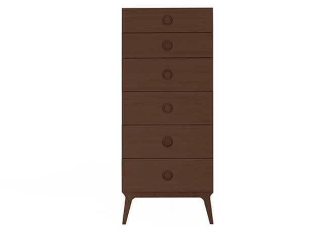 Case Valentine Tallboy Stained Walnut - image 1