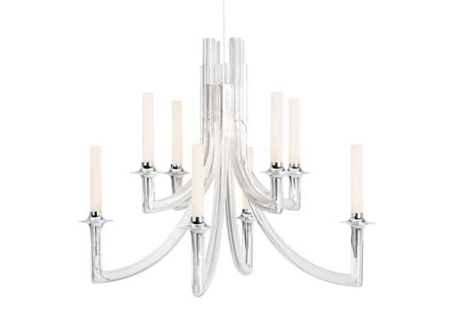 Kartell Khan Chandelier Pendant Light Crystal