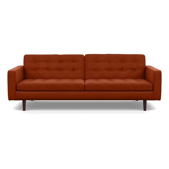 Heal's Hepburn 4 Seater Sofa Nobilis Rust Black - image 1