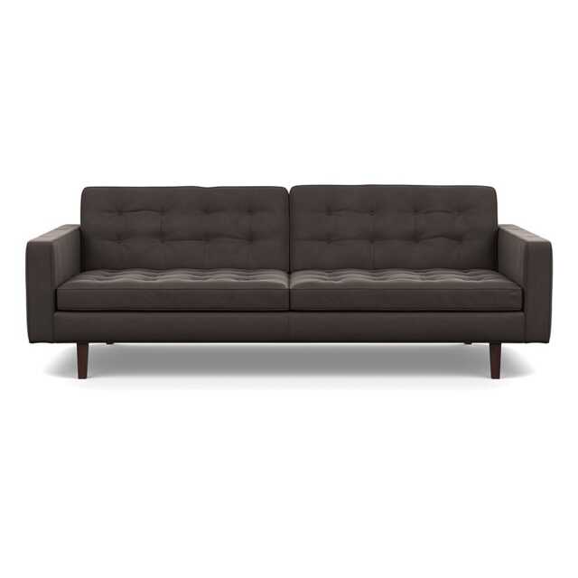 Heal's Hepburn 4 Seater Sofa Nobilis Sable Black - image 1