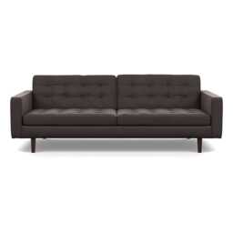 Heal's Hepburn 4 Seater Sofa Nobilis Sable Black - thumbnail 1