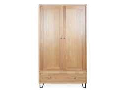 Heal's Brunel Double Wardrobe Oak