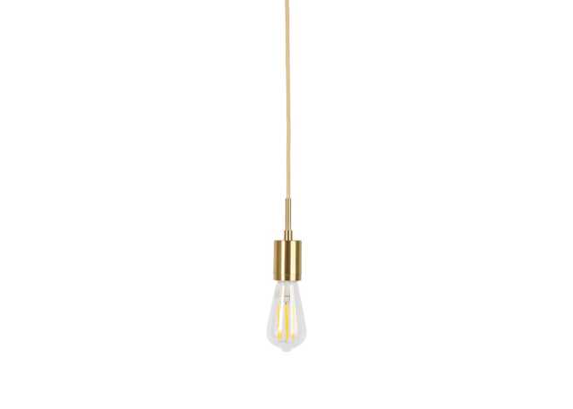Heal's Bolt Metal Pendant Shade Holder Gold