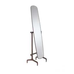 Porada Timothy Floor Mirror Walnut