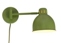 Heal's Spencer Metal Wall Lamp Green - thumbnail 1