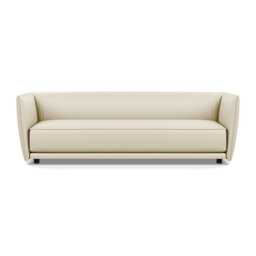 Heal's Valley 4 Seater Sofa Grain Storm Walnut Stain Feet - thumbnail 1
