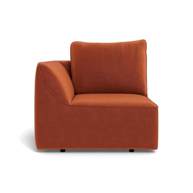 Heal's Morven LHF Single Unit Cotton Velvet Russet
