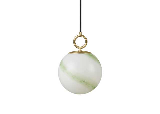 Halo Stockholm Pendant Marble Green Dia 18