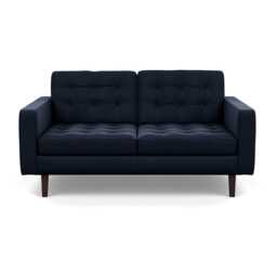 Heal's Hepburn 2 Seater Nobilis Velvet Night Wenge