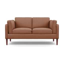 Heal's Sonno 2 Seater Siena Cotton Clay Walnut Feet