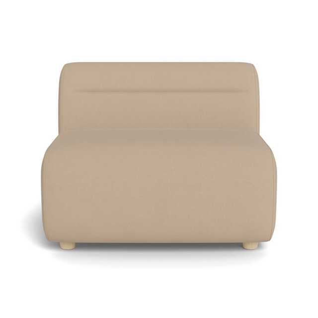 Heal's Lilli Large Single Module Capelo Linen-Cotton Bamboo Natural Beech Feet
