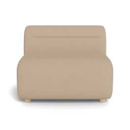 Heal's Lilli Large Single Module Capelo Linen-Cotton Bamboo Natural Beech Feet