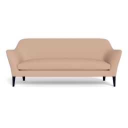Heal's Wallis 4 Seater Sofa Capelo Linen-Cotton Rosedale Black Painted Oak Feet